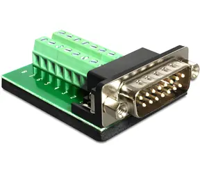 Adapter DeLock Sub-D 15 pin Gameport męski > blok zaciskowy 16 pin