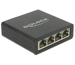 DeLock Adapter USB 3.0 > 4 x Gigabit LAN