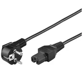 Przewód zasilający MicroConnect IEC320 - C15 3M / kabel zasilający / 3M