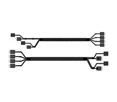 Kit kabli Intel 875 mm Oculink 2U, 8- Port przełącznik (wnęka na środkowy napęd)