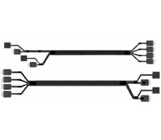 Kit kabli Intel 875 mm Oculink 2U, 8- Port przełącznik (lewa wnęka na napęd)
