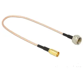 Kabel antenowy DeLock wtyk F > gniazdo SMB 2