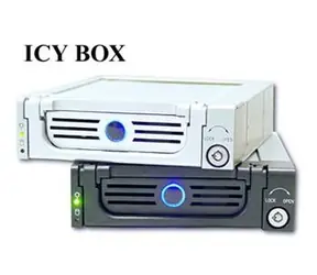 Icy Box 138SK-B czarny / rama aluminiowa z wentylatorem / do dysków SATA / + szuflada HotSwap