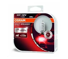 OSRAM H7 NIGHT Breaker SILVER 12V 55W PX26d Duo-Box / żarówka samochodowa