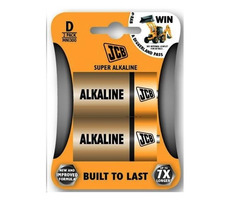 Baterie superalkaliczne JCB D (LR20) w blistrach po 2 szt