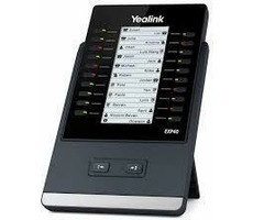 Yealink EXP40 czarny / moduł rozszerzający do Yealink T45G i T48G / 160x320px / 20 programowalnych przycisków