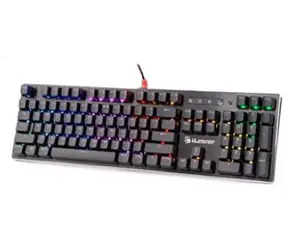 A4Tech BLOODY B820R Czarny / Klawiatura do gier / Przełączniki mechaniczne LK Optic / CZ / Podświetlany / USB / 1,8 m