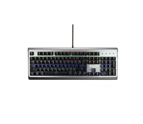 Canyon Interceptor / mechaniczna klawiatura do gier / podświetlenie LED / 104 klawisze / US / 1,8m