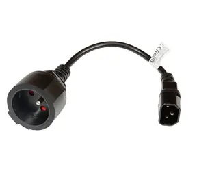 UPS redukcyjny Lexi-net 230V 1 gniazdo - UPS / CEE 7:5 NA IEC320 C14 / 23cm