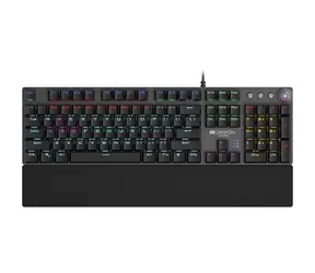 Canyon CND-SKB7-US szary / klawiatura do gier / mechaniczna / multimedia / efekty świetlne / 104 klawisze / układ US