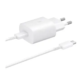 Zasilacz Samsung z szybkim ładowaniem (25 W) biały
