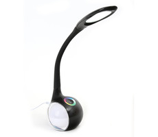Platinet PDL20B czarny / Lampa LED / 7 W / 270 lm / 5500 K / 35 000 h / RGB