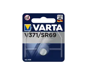 Bateria guzikowa Varta V371 SR69 / 1,55V / 44 mAh / tlenek srebra / 1 szt. / w blistrze 