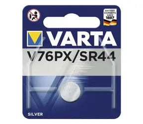 Bateria guzikowa Varta SR44 (145 mAh) 1 szt. / 1,55 V / 145 mAh / tlenek srebra / w blistrze 