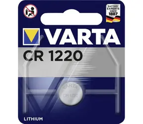 Bateria guzikowa Varta CR1220 / 3.0V / 35 mAh / litowa / 1 szt. / w blistrze 