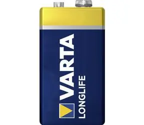 Bateria Varta Longlife 6LR61 (565 mAh) / 9,0 V / 565 mAh / alkaliczna / 1 szt. / w blistrze