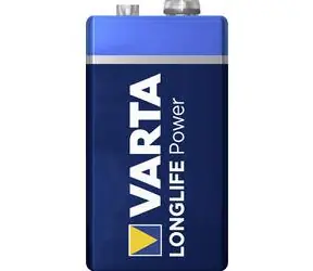 Bateria Varta Longlife 6LR61 (550 mAh) / 9,0 V / 550 mAh / alkaliczna / 1 szt. / w blistrze