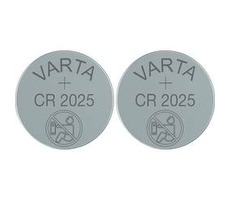 Bateria guzikowa Varta CR2025 2szt / 3,0V / 170 mAh / litowa / w blistrze 
