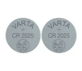 Bateria guzikowa Varta CR2025 2szt / 3,0V / 170 mAh / litowa / w blistrze 