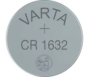 Bateria Varta Button CR1632 / 3.0V / 140 mAh / litowa / 1 szt. / w blistrze 