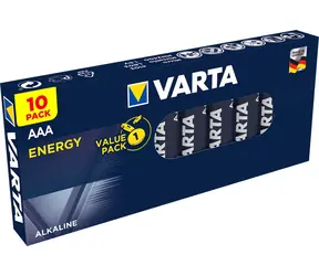 Bateria Varta Energy AAA 10 szt. / 1,5 V / alkaliczna / w pudełku