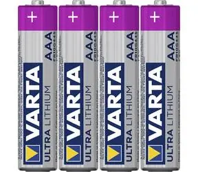 Akumulator Varta Professional AAA 4szt. / 1,5V / 1100 mAh / litowy / w blistrze 