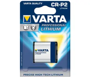 Varta Photo Battery CR-P2 / 6.0V / 1450 mAh / litowa / 1 szt. / w blistrze