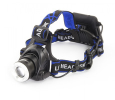Latarka czołowa Esperanza EOT005 CREE T6 Orion LED / 3W / 600lm / 6x LED / wodoodporna / 4X AA