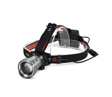 Latarka czołowa Solight WH21 LED / 300lm / Cree XPG R5 LED / IP44 / 4 tryby świecenia / 3x AA
