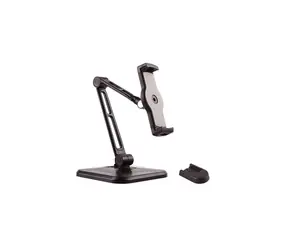 Techly Desktop|ramię ścienne do tabletu i iPada 4,7"-12,9" /regulowane/czarne