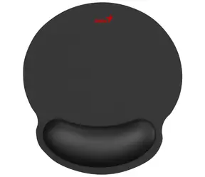 Genius G-WMP 100 czarna / podkładka pod mysz z podpórką pod nadgarstek / pianka / wymiary 250 x 230 x 25 mm