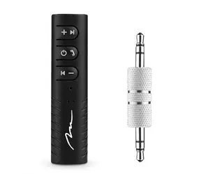 Media-Tech BT AUDIO RECEIVER czarny / Jack 3.5mm / Bluetooth 5.1 / Częstotliwość 2.4GHz / odtwarzanie do 3 godzin