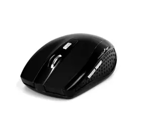 Media-Tech RATON PRO czarna / bezprzewodowa mysz optyczna / 1200 CPI / 2,4 GHz / 5 tl. + koło / 2x AAA