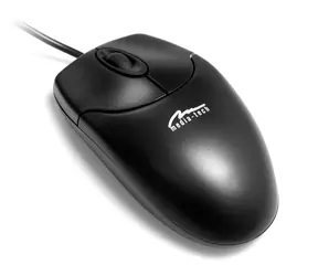 Media-Tech OPTICAL MOUSE czarna / mysz optyczna / 800 CPI / PS|2 / 3 tl. + koło / 1,4 m