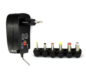 Media-Tech TABLET Universal POWER ADAPTER zasilacz do tabletów / 110-240V / 3-12V / 1000mA / 6 zacisków