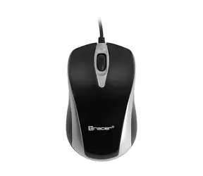 Tracer SONYA DUO czarna / mysz optyczna / 800 DPI / USB / 3 tl. + koło / 1,8m