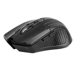 Tracer FAIRY RF NANO czarna / bezprzewodowa mysz optyczna / 1600 DPI / 6 tl. + koło / RF 2,4Ghz / do 6 m / 2xAAA
