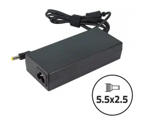 Zasilacz do laptopa Qoltec 90W / 19V / 4,74 A / 5,5x2,5 / + Cable zasilający