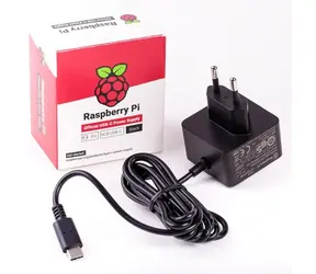 Zasilacz Raspberry Pi 3A dla Rpi 4 / czarny / RB-Netzteil4-B