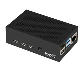 Obudowa Raspberry Alu czarna (Joy-it) dla Raspberry Pi 4 B