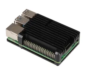 Obudowa Raspberry Armor czarna (Joy-it) dla Raspberry Pi 4 B
