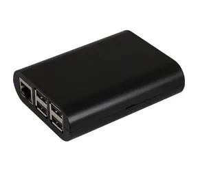 Obudowa Raspberry czarna (Joy-it) dla Raspberry Pi model B+ i Rpi 2 B i Rpi 3 B i Rpi 3 B+