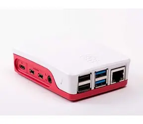 Obudowa Raspberry Oryginalna biało-różowa do Raspberry Pi 4 B