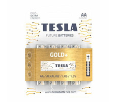 Bateria alkaliczna TESLA GOLD+ AA (LR06) 4 szt. w blistrze
