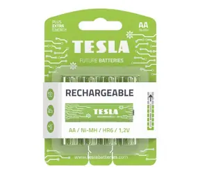 Akumulator TESLA RECHARGEABLE+ AA Ni-MH 2450mAh 4szt / HR06 / blister