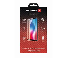 Szkło Swissten FULL GLUE COLOR FRAME CASE FRIENDLY do Samsung G970 Galaxy S10e czarne