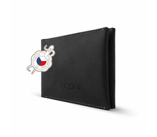 FIXED Smile Wallet Portfel skórzany z SMART trackerem Smile i czujnikiem ruchu w kolorze czarnym