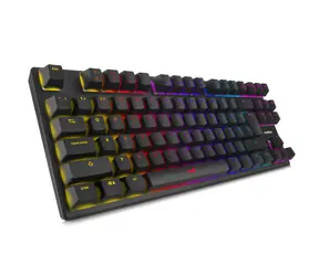 Niceboy ORYX K300X / klawiatura do gier / OUTEMU Blue / podświetlenie RGB / USB / 1,5m / układ CZ