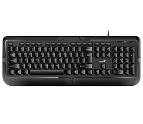 Układ Genius KB-118 czarny / Przewodowy / USB / CZ+SK