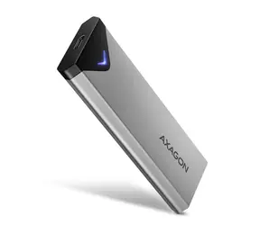 Axagon EEM2-UG2, USB-C 10Gbps - Metalowa obudowa M.2 NVMe SSD, długość od 42 do 80 mm
